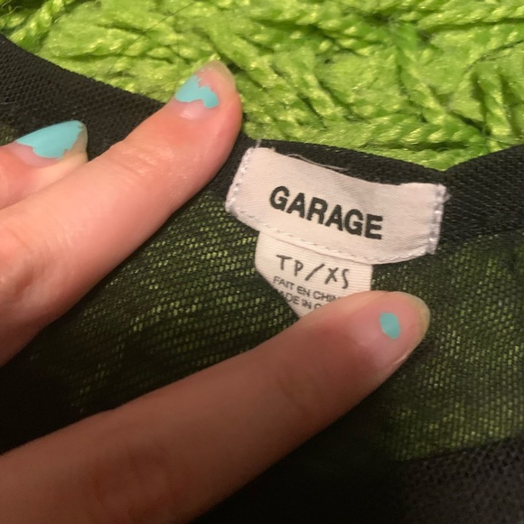 Mesh/ sheer garage baby tee - Picture 4 of 4